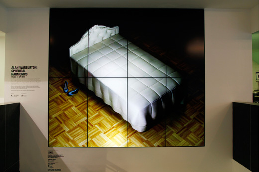 Spherical Harmonics (installation view), Alan Warburton Image © Kate Elliot