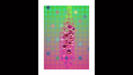 Digitalis print Sebastian Buerkner