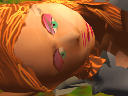 Someone behind the door knocks at irregular intervals, James Lowne