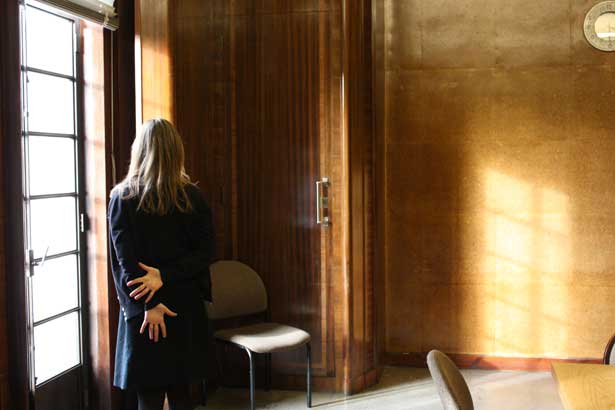 Unfolding the Aryan Papers (location recce), Jane and Louise Wilson