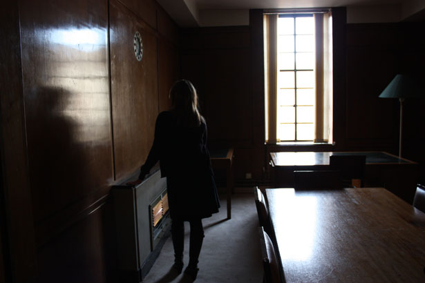 Unfolding the Aryan Papers (location recce), Jane and Louise Wilson