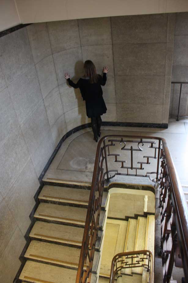 Unfolding the Aryan Papers (location recce), Jane and Louise Wilson