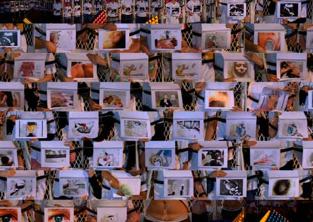 The Life Size Zoetrope, Mark Simon Hewis