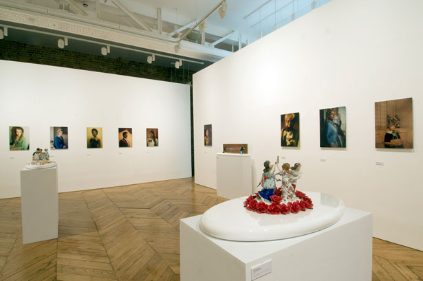 The Good, The Bad, The Belle, works by Barnaby Barford and Alice Hawkins. Images © Spring Projects